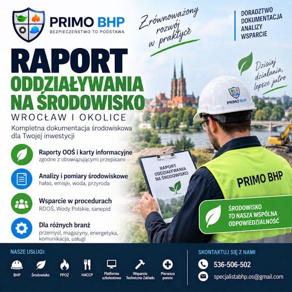 raport oddziaływania na środowisko Wrocław